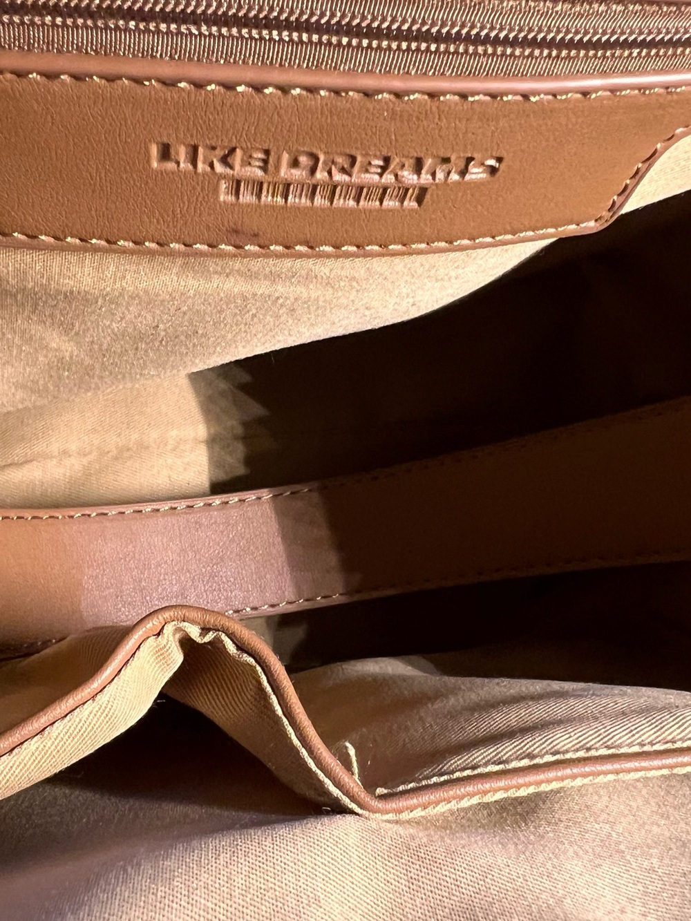 Woven Crossbody Bag in Tan and Brown - Picture 6 of 9